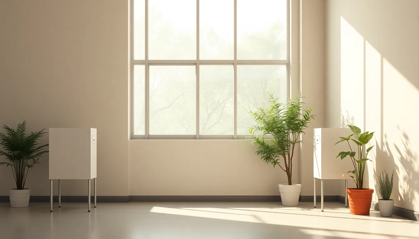 투표하는 청년들의 모습